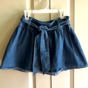 Juniors Denim Skirt.